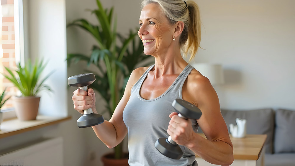 Woman-Workout-Fitness-Weights